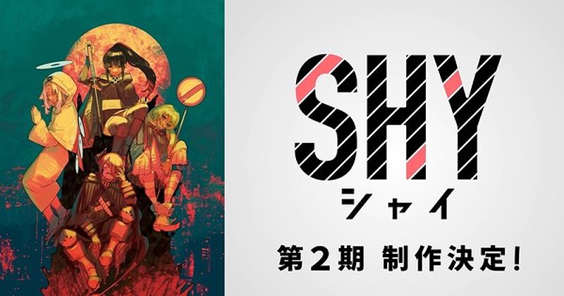 Shy Anime Renews for Second Season: Exciting News for Fans! - -321831739
